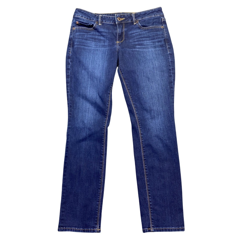 Lucky Brand Lolita Skinny Jeans Dark Wash Stretch Denim Size 4/27 Grunge Preppy